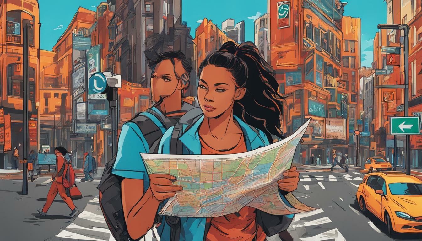 vocabulario de direcciones en ingles